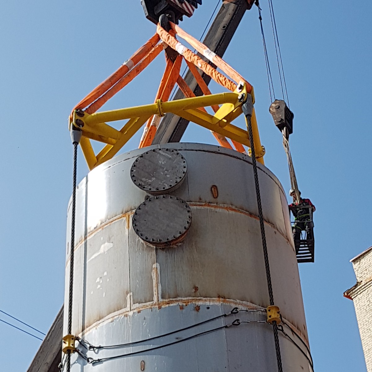 ванты с ограждением