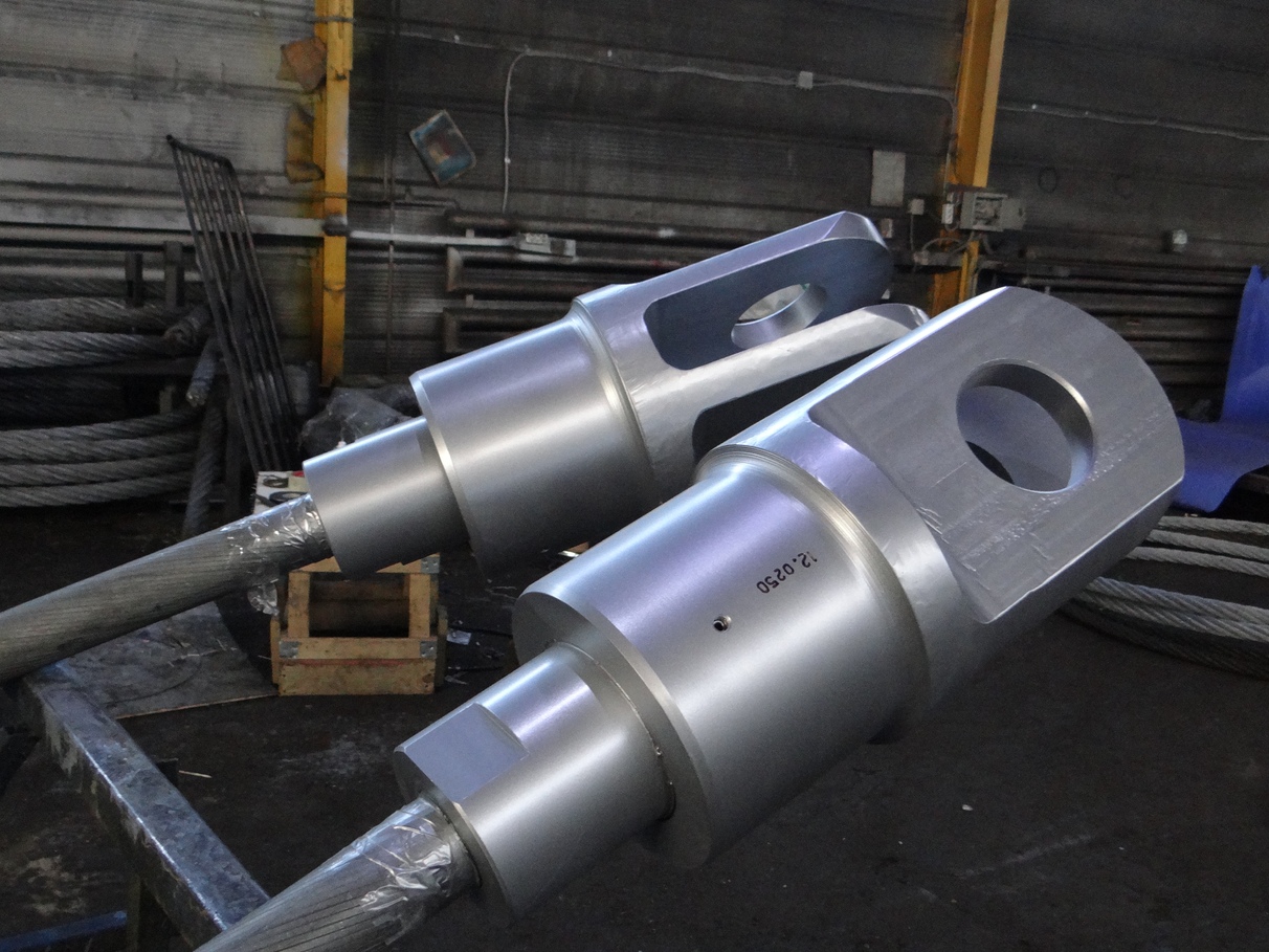 Ванты подвески стрелы экскаватора ЭКГ 18/ Специальная вантовая оттяжка заливная СВОз-85/15312